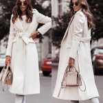 Abrigo Elegante Abrigo Largo Mujer Invierno Abrigo Largo De Lana Elegante Para Mujer – Prenda Cálida Y