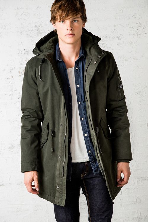abrigos-hombre-springfield-175zdr-1.jpg Springfield | Rebajas de Verano 2026 | Hombres atildados, Gabardina clásica, Abrigo parka - Imagen 1