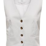 CHALECO MUJER BLANCO ONLY ONLBERRY 15338375 Talla 34 Color BLANCO