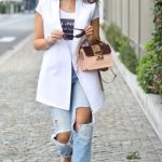 99 ideas de Chaleco Blanco | chalecos de moda, chalecos largos, chalecos de vestir
