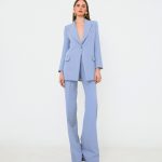 Chaqueta Blazer Azul Celeste Avila