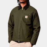 Carhartt WIP DETROIT Chaqueta de entretiempo olive black/verde oliva Zalando.es