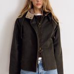 Chaqueta encerada capucha