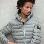 CHAQUETA ATLANTIC GRIS CLARO plain grey / XS
