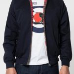 Chaqueta Harrington Navy Merc
