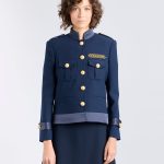 Chaqueta Militar Mujer Azul Marino Ilva Star Edición Limitada