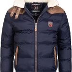 Geographical Norway Abraham Hombre Chaqueta De Invierno Chaqueta plumífero Edredón (Tallas S – XXL) (Marino, XL): Amazon.es: Moda