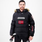 Geographical Norway Boker Negro Chaqueta Acolchada Hombre | Sprinter