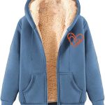 Chaqueta Pull And Bear de lana de cordero para invierno, gruesa, cálida, color sólido, con capucha, talla grande, abrigo corto para mujer de talla grande, azul, 5XL: Amazon.es: Moda