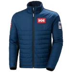 Chaqueta aislante Helly Hansen para hombre del Norway Ski Team World Cup Ocean TeamSkiWear | Ski Racing Shop